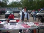 Barb selling baked goods