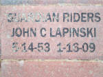 Member John (Animal) Lapinski Westville memorial 2011